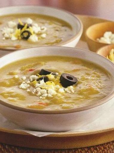 Грецький Суп-Пюре з Колотого Гороху