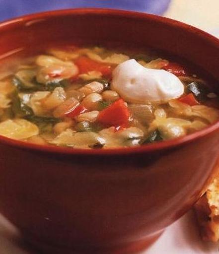 Квасолевий Суп з Перцем