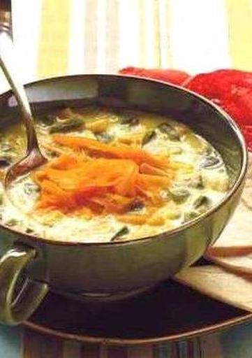 Острый кукурузный суп