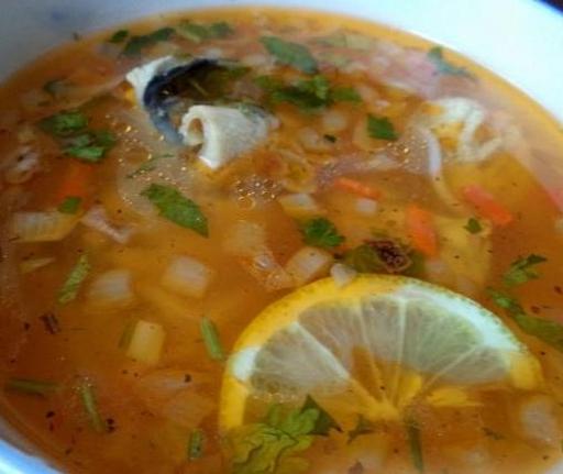 Рибний суп зі скумбрії