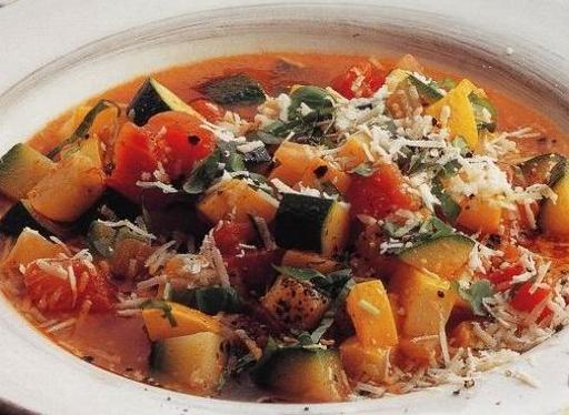 Овочевий суп із сиром