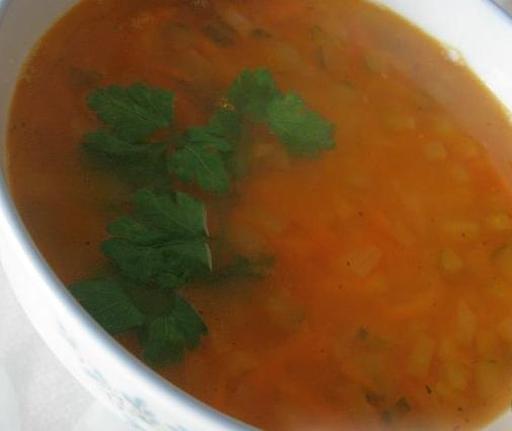 Lenten Split Pea Soup with Pickles