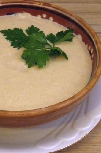 Крем-суп из баклажанов с помидорами